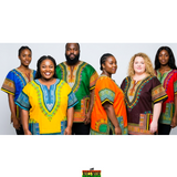 Free Size Plus African Africa Dashiki Tribal Men Shirt Womens Dress One Size Fit
