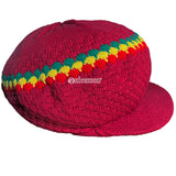 Rasta Rastafari Hat Cap Rastacap Reggae Jamaica Hats Dreadlocks Marley Irie M/L