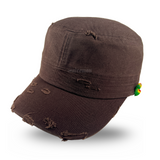 Rastacap Dubwise Army Rasta Cap Cadet Military Style Hat Army Cap Castro 1sz Fit