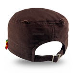 Rastacap Dubwise Army Rasta Cap Cadet Military Style Hat Army Cap Castro 1sz Fit