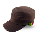 Rastacap Dubwise Army Rasta Cap Cadet Military Style Hat Army Cap Castro 1sz Fit