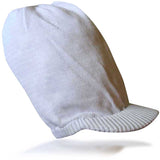 Deep Crown Rasta Peak Hat Cap Marley Jamaica Rastafari Reggae Rastafashion L/XL