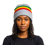 Rasta Beanie Tam Cap Hat Rastafari Selassie Africa Jamaica Reggae Beanie 1SZ FIT