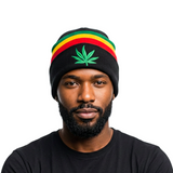 Rasta Beanie Tam Cap Hat Rastafari Selassie Africa Jamaica Reggae Beanie 1SZ FIT
