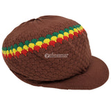 Rasta Rastafari Hat Cap Rastacap Reggae Jamaica Hats Dreadlocks Marley Irie M/L