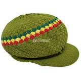 Rasta Rastafari Hat Cap Rastacap Reggae Jamaica Hats Dreadlocks Marley Irie M/L