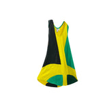 Sleeveless Women's Sundress Jamaica Beach Rasta Reggae Hawaii Ladies Dress