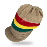 Irie Bless One Love Rasta Hat Dreadlocks Jamaica Reggae Marley Cotton Caps XL