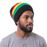 Rasta Beanie Tam Cap Hat Rastafari Selassie Africa Jamaica Reggae Beanie 1SZ FIT