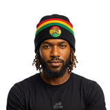 Rasta Beanie Tam Cap Hat Rastafari Selassie Africa Jamaica Reggae Beanie 1SZ FIT