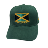 Roots Jamaica Flag Ball Cap – Unisex Rasta Reggae Concert Adjustable Baseball Hat