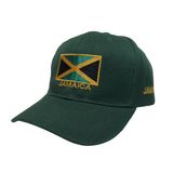 Roots Jamaica Flag Ball Cap – Unisex Rasta Reggae Concert Adjustable Baseball Hat
