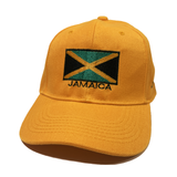 Roots Jamaica Flag Ball Cap – Unisex Rasta Reggae Concert Adjustable Baseball Hat
