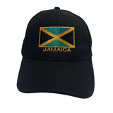 Roots Jamaica Flag Ball Cap – Unisex Rasta Reggae Concert Adjustable Baseball Hat