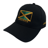 Roots Jamaica Flag Ball Cap – Unisex Rasta Reggae Concert Adjustable Baseball Hat