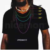 White Puka Seashell Shell Choker Surfer Necklace Reggae Jamaica Rasta Unisex 18"