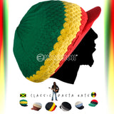 Jamaica Cap Hat Reggae Rasta Crown Dreadlocks Roots Selassie Africa Marley M/L