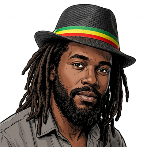 Rasta Striped Fedora Trilby Boho Reggae Music Festival Hat Dancehall Roots Wear