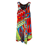 Sleeveless Women's Sundress Jamaica Beach Rasta Reggae Hawaii Ladies Dress