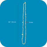 Seashell Shell Bobo Necklace Vacation Jewelry Casual Small Shells Unisex 36"