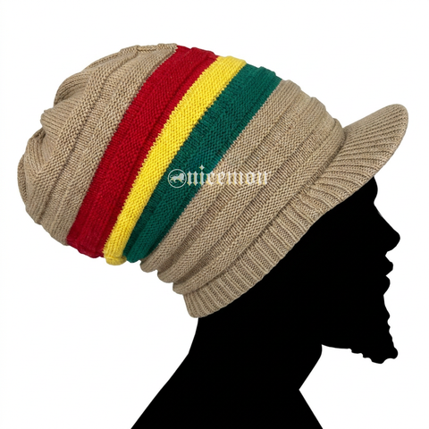 Irie Bless One Love Rasta Hat Dreadlocks Jamaica Reggae Marley Cotton Caps XL