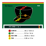 Rasta Hat Cap Selassie Africa Jah Rastafari Reggae Jamaica Negus HANDMADE