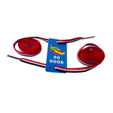 Trinidad Tobago Flag Colors Shoe Laces Soca Carnival Shoe Lace Strings 41"