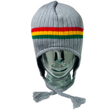 Rasta Chullo Hat Beanie Earflaps Jamaica Reggae Dreadlock Ski Cap Artisan Style