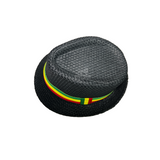 Rasta Striped Fedora Trilby Boho Reggae Music Festival Hat Dancehall Roots Wear