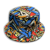 KB Ethos Bucket Fashion Print Hat Cap Unisex New Cotton Easy ONE SIZE FIT