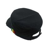 Rastacap Dubwise Army Rasta Cap Cadet Military Style Hat Army Cap Castro 1sz Fit