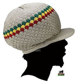 Rasta Rastafari Hat Cap Rastacap Reggae Jamaica Hats Dreadlocks Marley Irie M/L