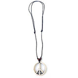 Peace String Necklace Pendant Unity Peace Adjustable Necklace Irie 1 SIZE FIT