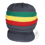 Jamaica Rasta Roots Africa Rastafari Marley Short Crown Hat Cap 100% Cotton S/M