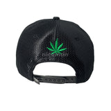 Weed Leaf Snapback Cap Hat Flat Visor Snap Back Hip Hop Hiphop Cannabis LEAF