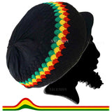 Rasta Rastafari Hat Cap Rastacap Reggae Jamaica Hats Dreadlocks Marley Irie M/L