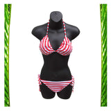 Reggae Swimwear Bikini Jamaica Bahamas Surfer Hawaii Negril Caribbean ROOTS