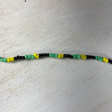 Rasta Roots Irie Coco Beads One Love Jamaica Reggae Africa Roots Necklace 18-20"