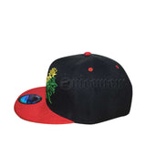 Lion Rasta Snapback Cap Hat Flat Visor Hip Hop Hiphop Rastafari 1SZ FIT SNAPBACK