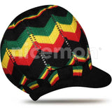Rasta Hat Cap Slouchy Crown Marley Reggae Jamaica Cool Runnings 100% Cotton L/XL