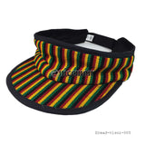 Rasta Visor Dreadlocks Dread Wig Hat Rastafari Costume Jamaica Reggae Marley Rastafashion CAP
