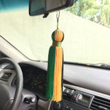Reggae Handmade Tassel Rasta Africa Afro Jamaica Colors Treaded Large 8"
