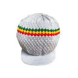100% Cotton Rasta Hat Cap Natty Dreadlocks Jamaica Reggae Caps Africa Marley XL