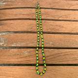 Rasta Roots Irie Coco Beads One Love Jamaica Reggae Africa Roots Necklace 18-20"