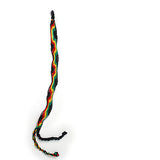 Rasta Friendship Rope Wrist Bracelet 100% Cotton Reggae Marley Irie Jamaica 11"
