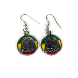 Jamaica Rasta Irie Earrings Marley Reggae Earrings Rastafari Jamaican Style NEW