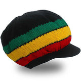 Roots Rasta Reggae One Love Jamaica Marley Hat Cap Crown Dreadlocks Negril S/M