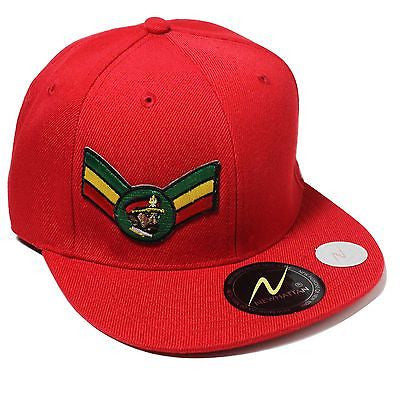 Rasta Selassie Ethopia Urban Cap Hip Hop Uban Rasta Africa Marley Rastafari IRIE