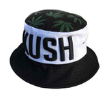 Kush Cannabis Rasta Weed Leaf 100% Cotton Bucket Hat Cap Jamaica Reggae L/XL Fit