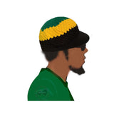 Skully Rastacap Reggae Rasta Cool Runnings Beanie Kufi Skull Hat Cap Roots SM